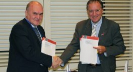 EPO President Benoît Battistelli and Rospatent Director General Dr Boris Simonov